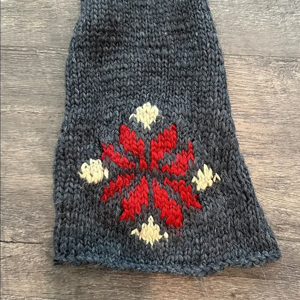 Sonoma Life Style Men’s Snowflake Chunky‎ Knit Scarf